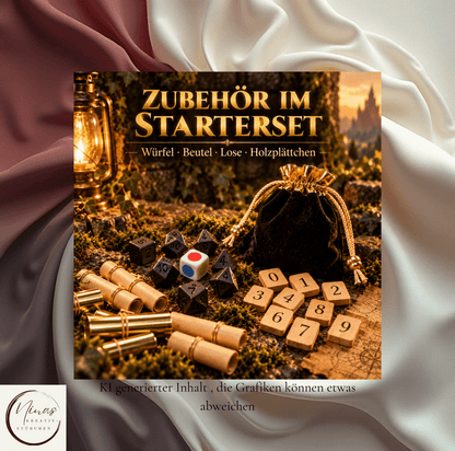 Die vergessenen Wege – Fantasy-Sparspiel durch vier Reiche - Nina's Kreativstübchen