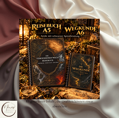 Die vergessenen Wege – Fantasy-Sparspiel durch vier Reiche - Nina's Kreativstübchen