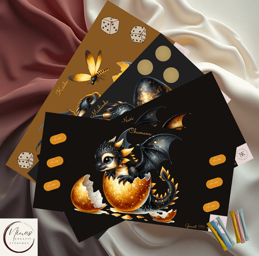 Drachenkinder I Bundle I A6 I Ausverkauf I 1er Challenge - Nina's Kreativstübchen
