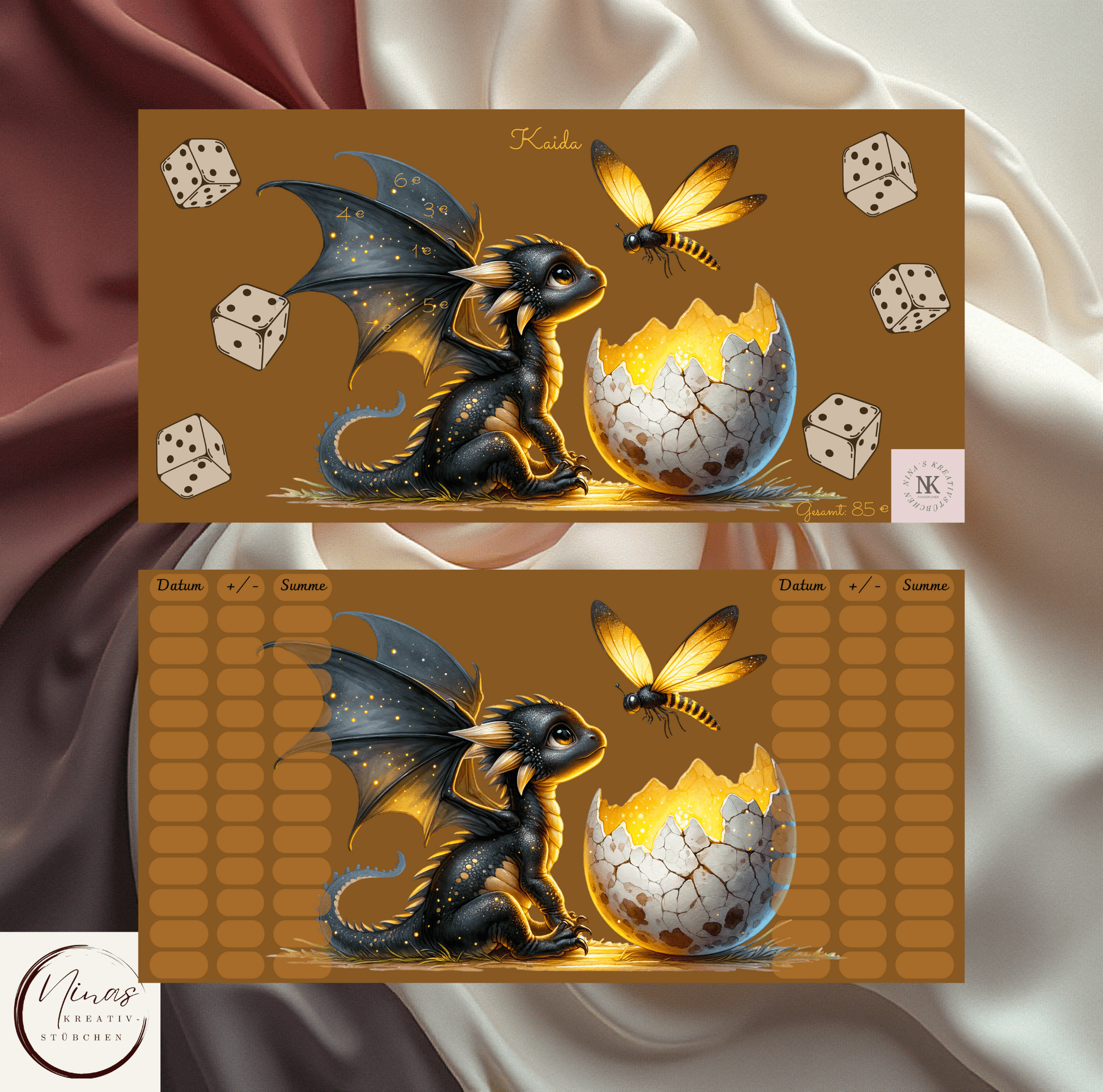 Drachenkinder I Bundle I A6 I Ausverkauf I 1er Challenge - Nina's Kreativstübchen