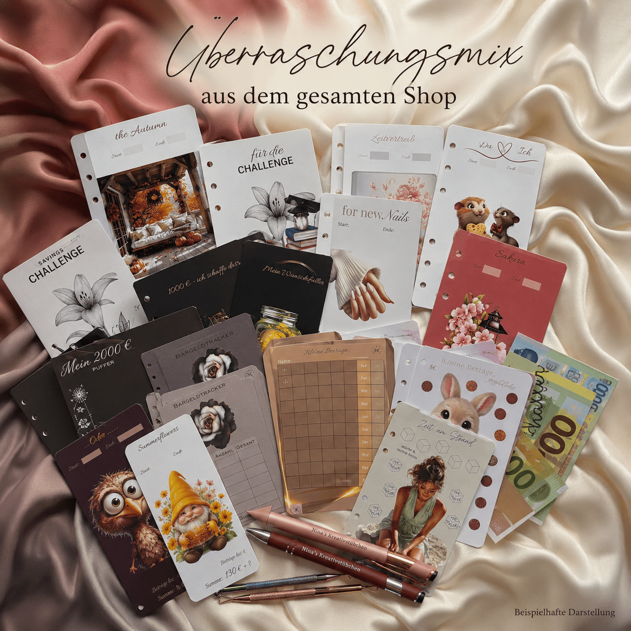 Überraschungspost von Nina, Überraschungspost, Überraschungspaket Deutschland, Kreatives Überraschungsgeschenk, Geschenk Überraschungsbox