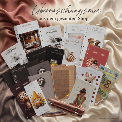 Überraschungspost von Nina, Überraschungspost, Überraschungspaket Deutschland, Kreatives Überraschungsgeschenk, Geschenk Überraschungsbox