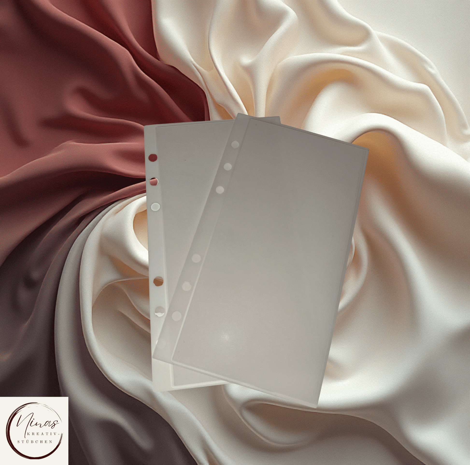 Hüllen ohne Zipper in matt für den A6 Binder - Nina's Kreativstübchen