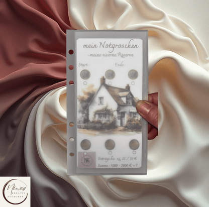 Hüllen ohne Zipper in matt für den A6 Binder I B - Ware I zipperlose Hüllen - Nina's Kreativstübchen