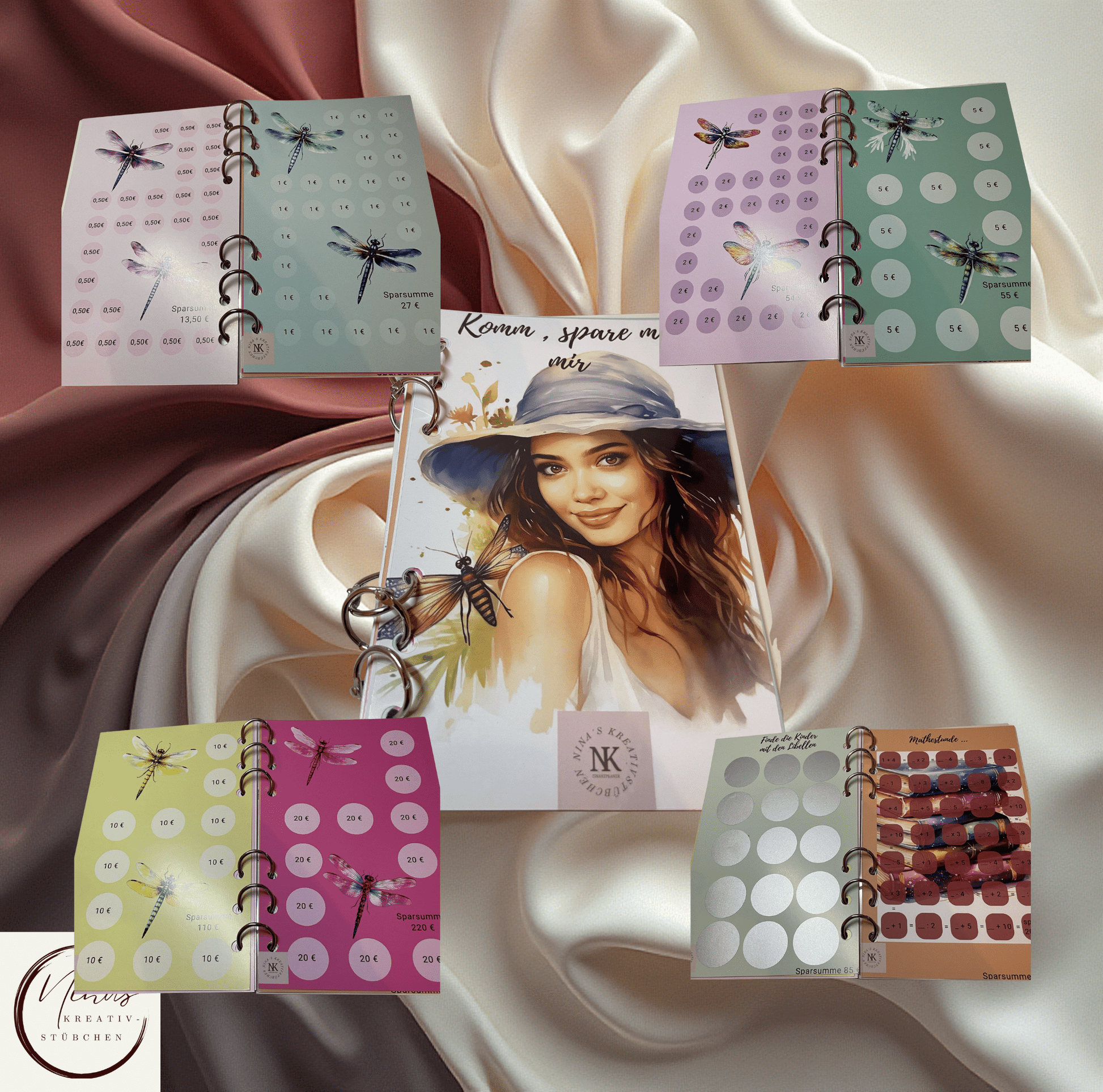 Komm spare mit mir I Ausverkauf I A6 I Einheftchallenge - Nina's Kreativstübchen