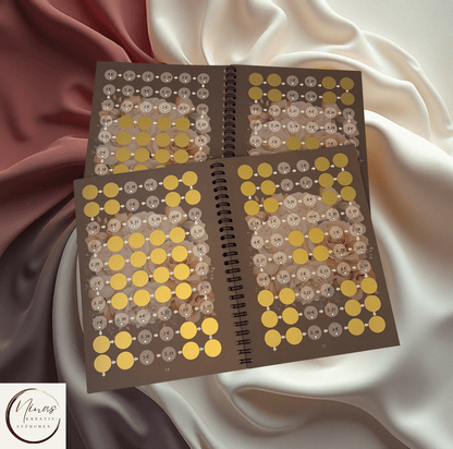 Mein 5000 € Sparbuch I 5000 Euro I 5000 € I A5 - 52 Seiten I Sparbuch - Nina's Kreativstübchen