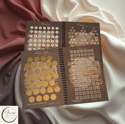 Mein 5000 € Sparbuch I 5000 Euro I 5000 € I A5 - 52 Seiten I Sparbuch - Nina's Kreativstübchen