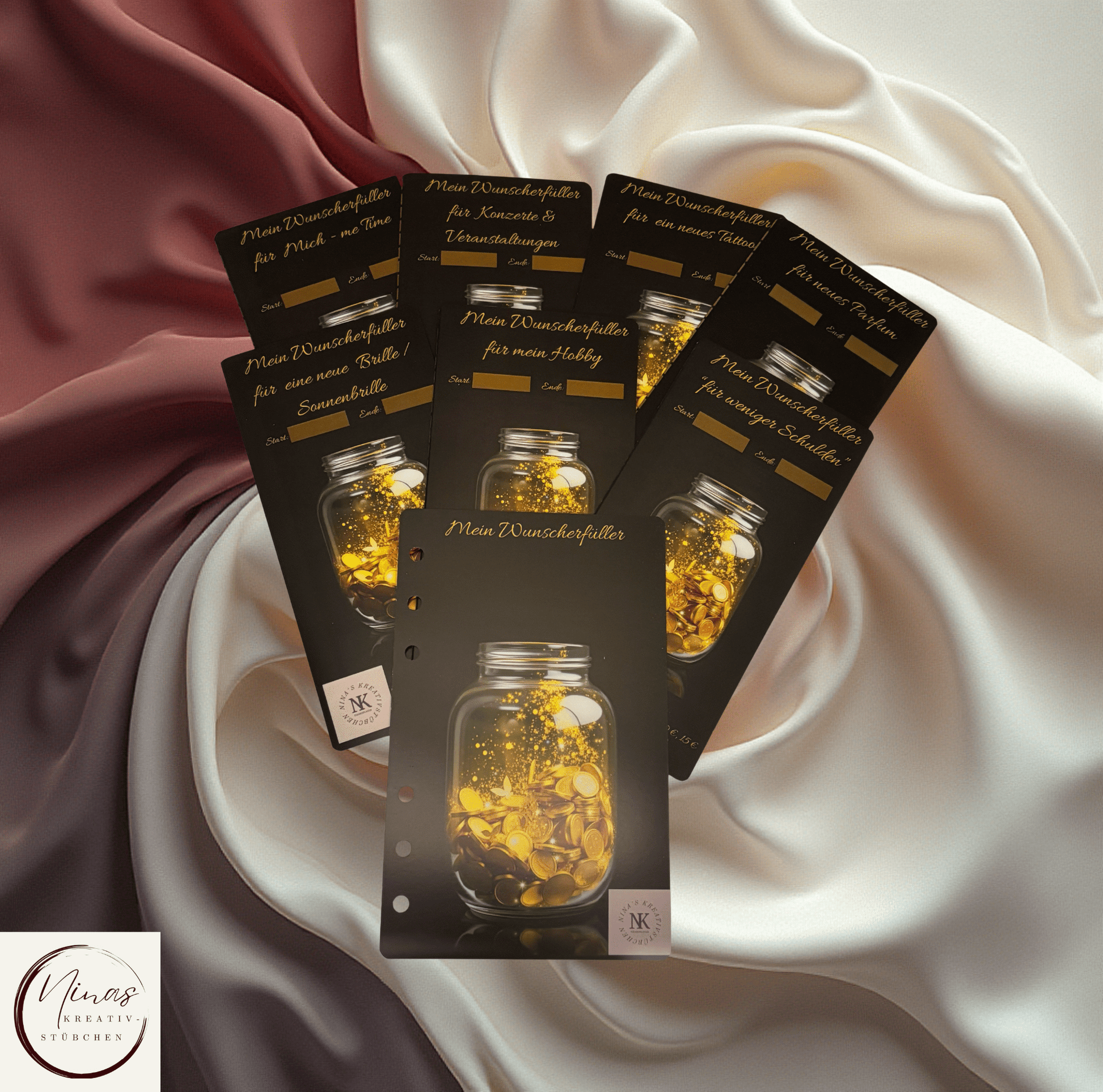 Mein Wunscherfüller .... I A6 I Challenges mit Erweiterungen - Nina's Kreativstübchen