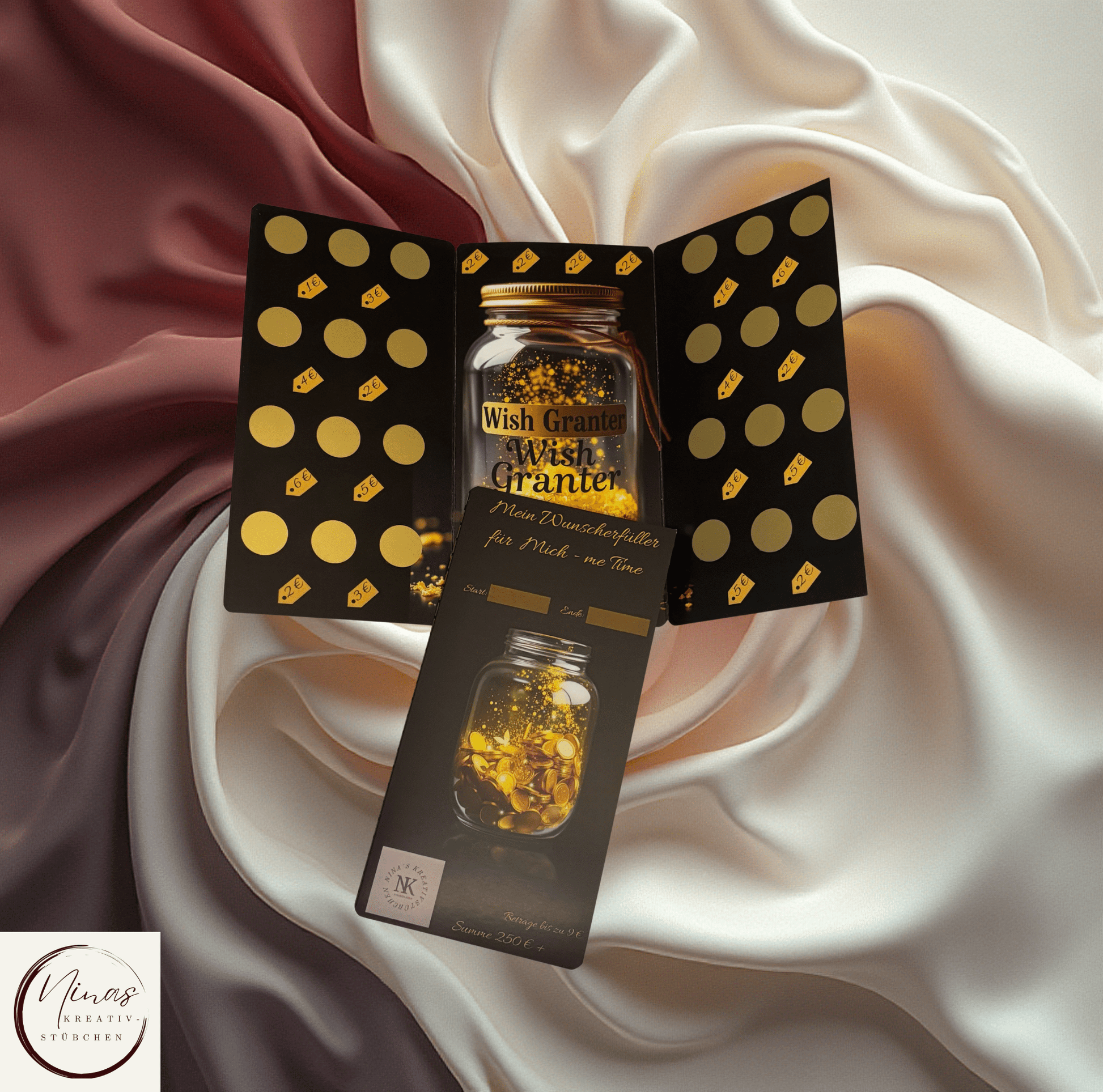 Mein Wunscherfüller .... I A6 I Challenges mit Erweiterungen - Nina's Kreativstübchen