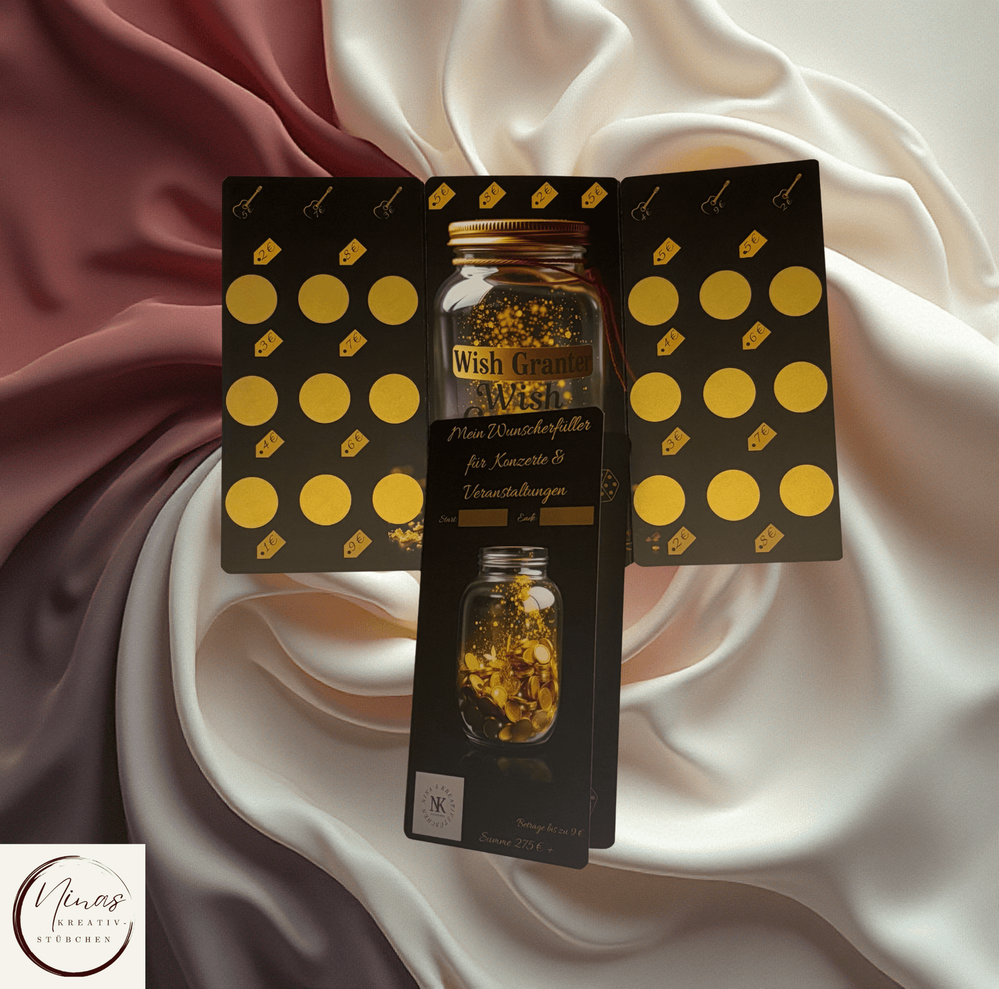 Mein Wunscherfüller .... I A6 I Challenges mit Erweiterungen - Nina's Kreativstübchen