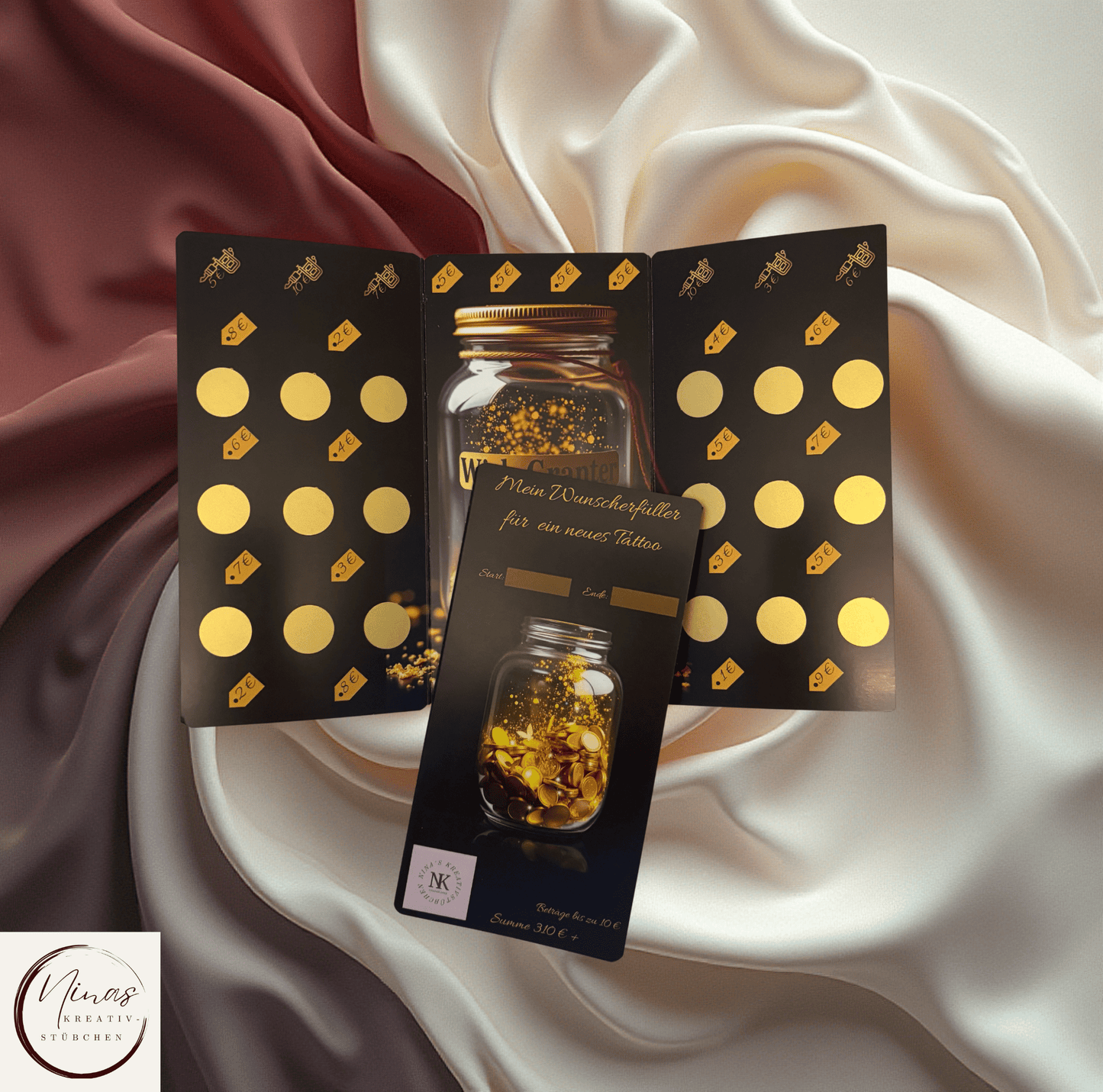 Mein Wunscherfüller .... I A6 I Challenges mit Erweiterungen - Nina's Kreativstübchen