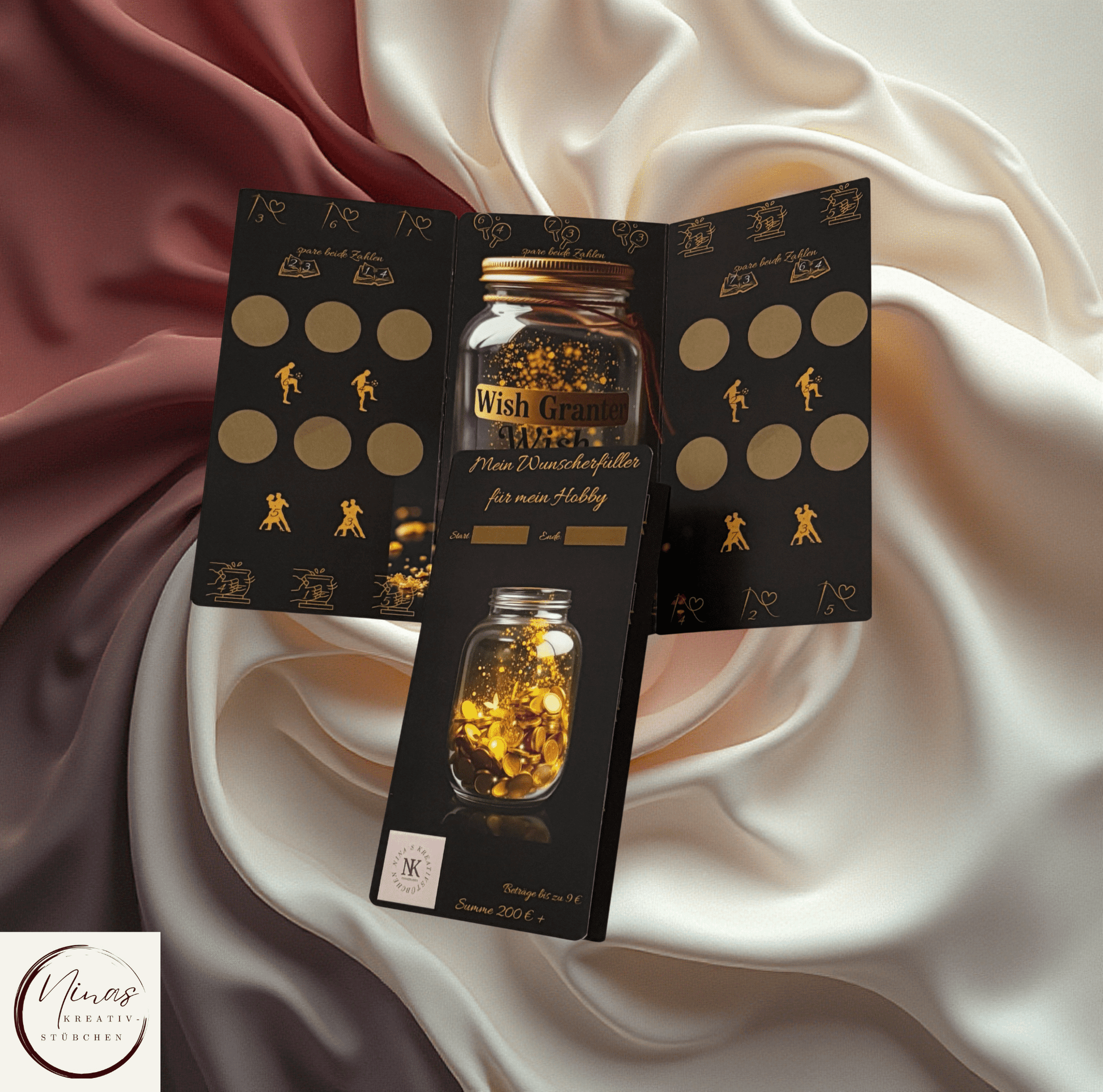 Mein Wunscherfüller .... I A6 I Challenges mit Erweiterungen - Nina's Kreativstübchen