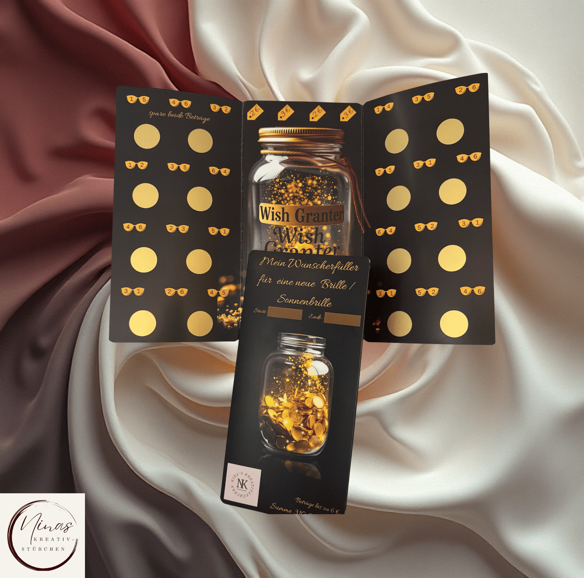 Mein Wunscherfüller .... I A6 I Challenges mit Erweiterungen - Nina's Kreativstübchen