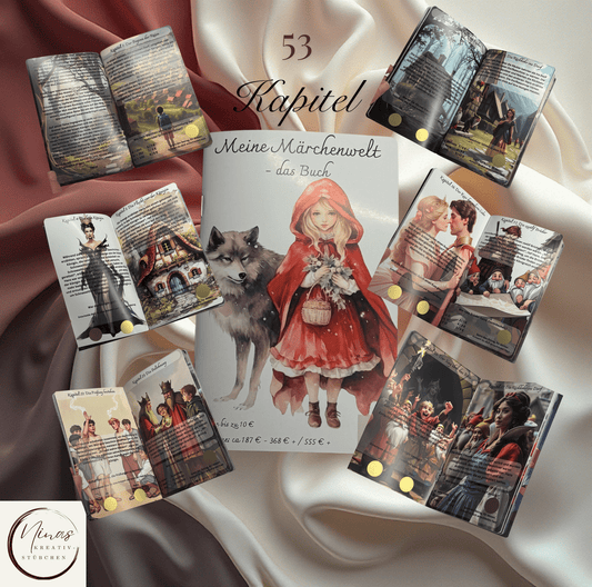 Meine Märchenwelt - Das Buch I A6 - Nina's Kreativstübchen