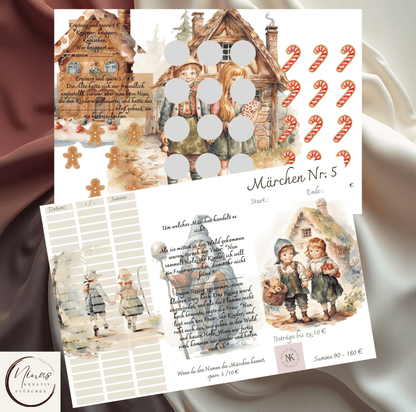 Meine Märchenwelt I A6 I Challenges mit Erweiterungen - Nina's Kreativstübchen