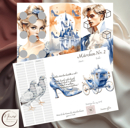 Meine Märchenwelt I A6 I Challenges mit Erweiterungen - Nina's Kreativstübchen