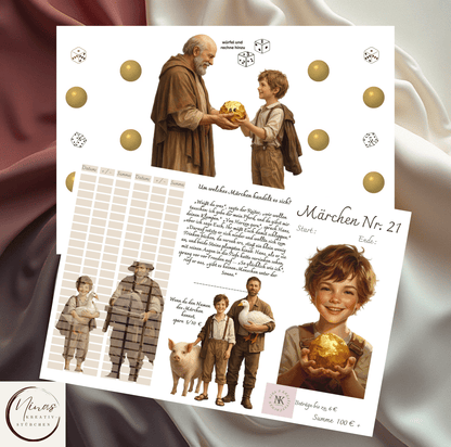 Meine Märchenwelt I A6 I Challenges mit Erweiterungen - Nina's Kreativstübchen