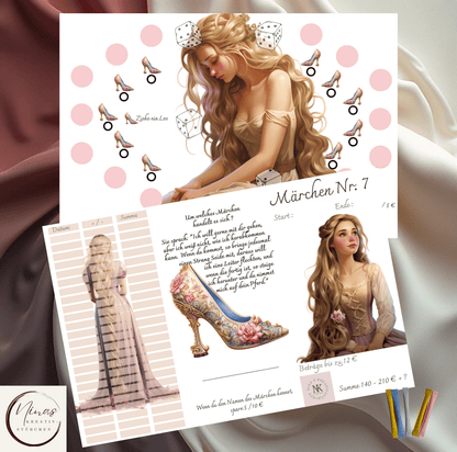 Meine Märchenwelt I A6 I Challenges mit Erweiterungen - Nina's Kreativstübchen