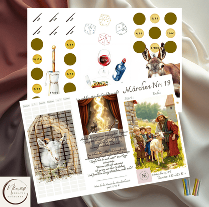 Meine Märchenwelt I A6 I Challenges mit Erweiterungen - Nina's Kreativstübchen
