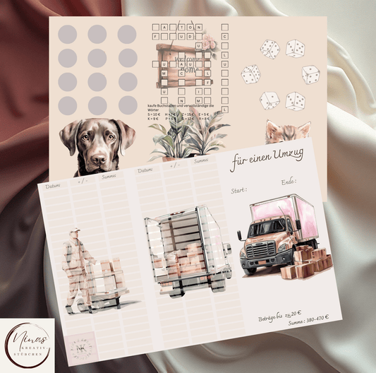 my home - my castle I A6 I Challenges mit Erweiterungen - Nina's Kreativstübchen