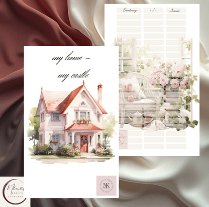 my home - my castle I A6 I Challenges mit Erweiterungen - Nina's Kreativstübchen
