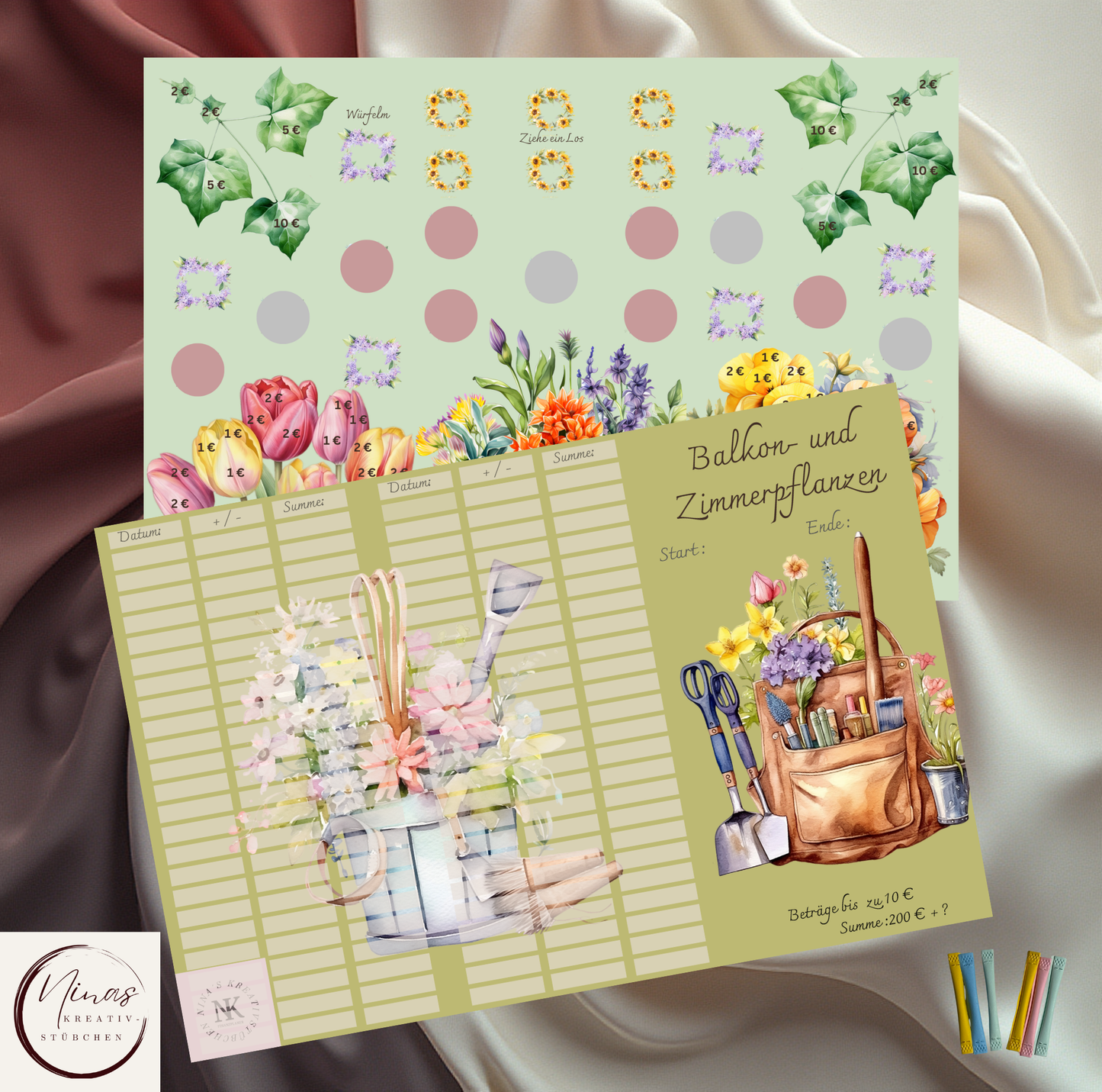 my home - my castle I A6 I Challenges mit Erweiterungen - Nina's Kreativstübchen