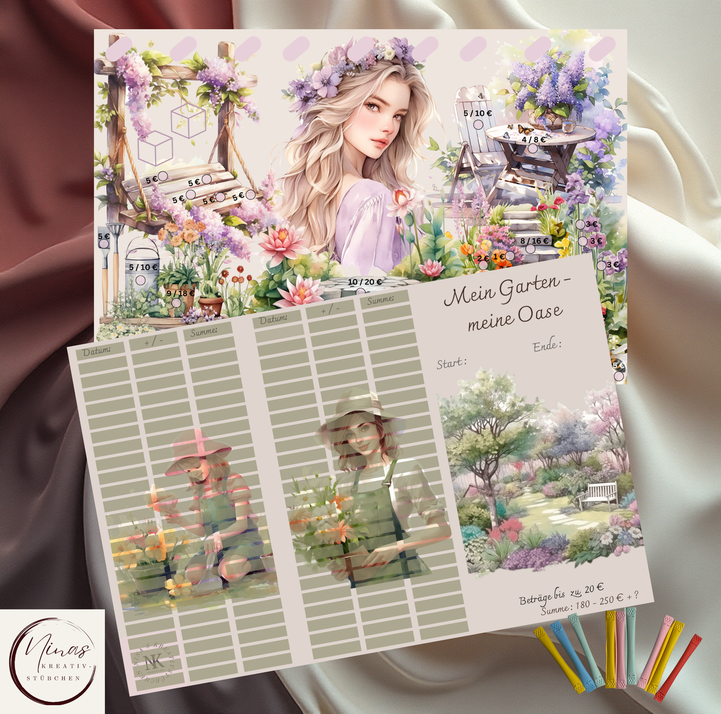 my home - my castle I A6 I Challenges mit Erweiterungen - Nina's Kreativstübchen