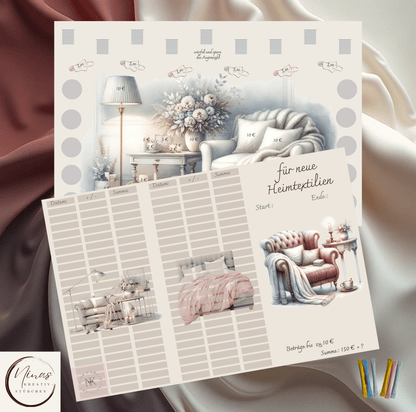 my home - my castle I A6 I Challenges mit Erweiterungen - Nina's Kreativstübchen