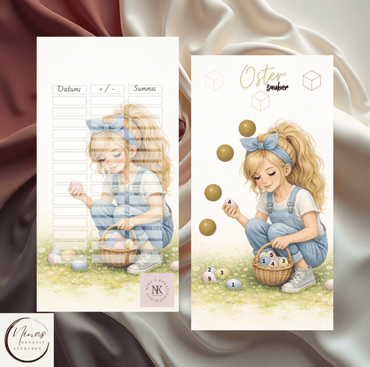 Osterzauber I A6 I 1er Challenge - Nina's Kreativstübchen