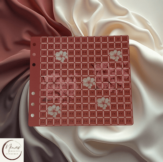 Sakura I A6 I 2er Einheftchallenge - Nina's Kreativstübchen