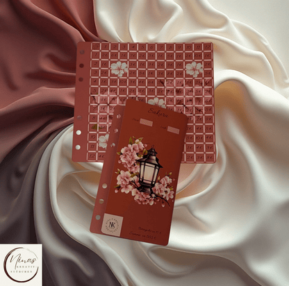 Sakura I A6 I 2er Einheftchallenge - Nina's Kreativstübchen