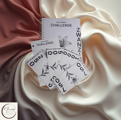 Savings Challenge ZWANZIG I 30000 Euro I 30000 € I A5 I 88 Seiten I Sparbuch - Nina's Kreativstübchen