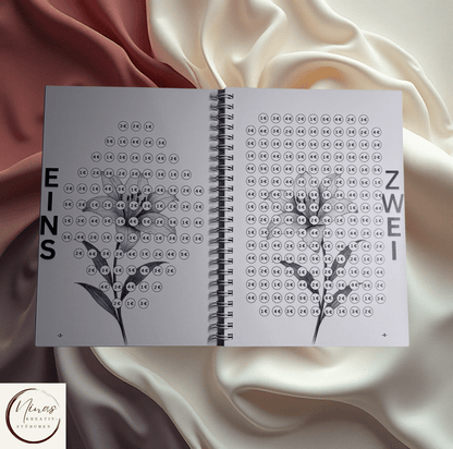 Savings Challenge ZWOELF I 15000 Euro I 15000 € I A5 I 52 Seiten I Sparbuch - Nina's Kreativstübchen