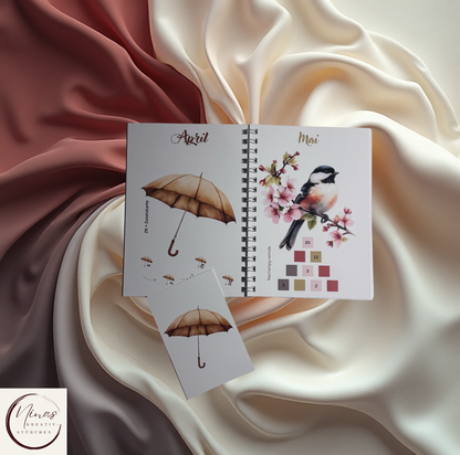 the Seasons I Jahreschallenge I die Jahreszeiten I A6 - Nina's Kreativstübchen