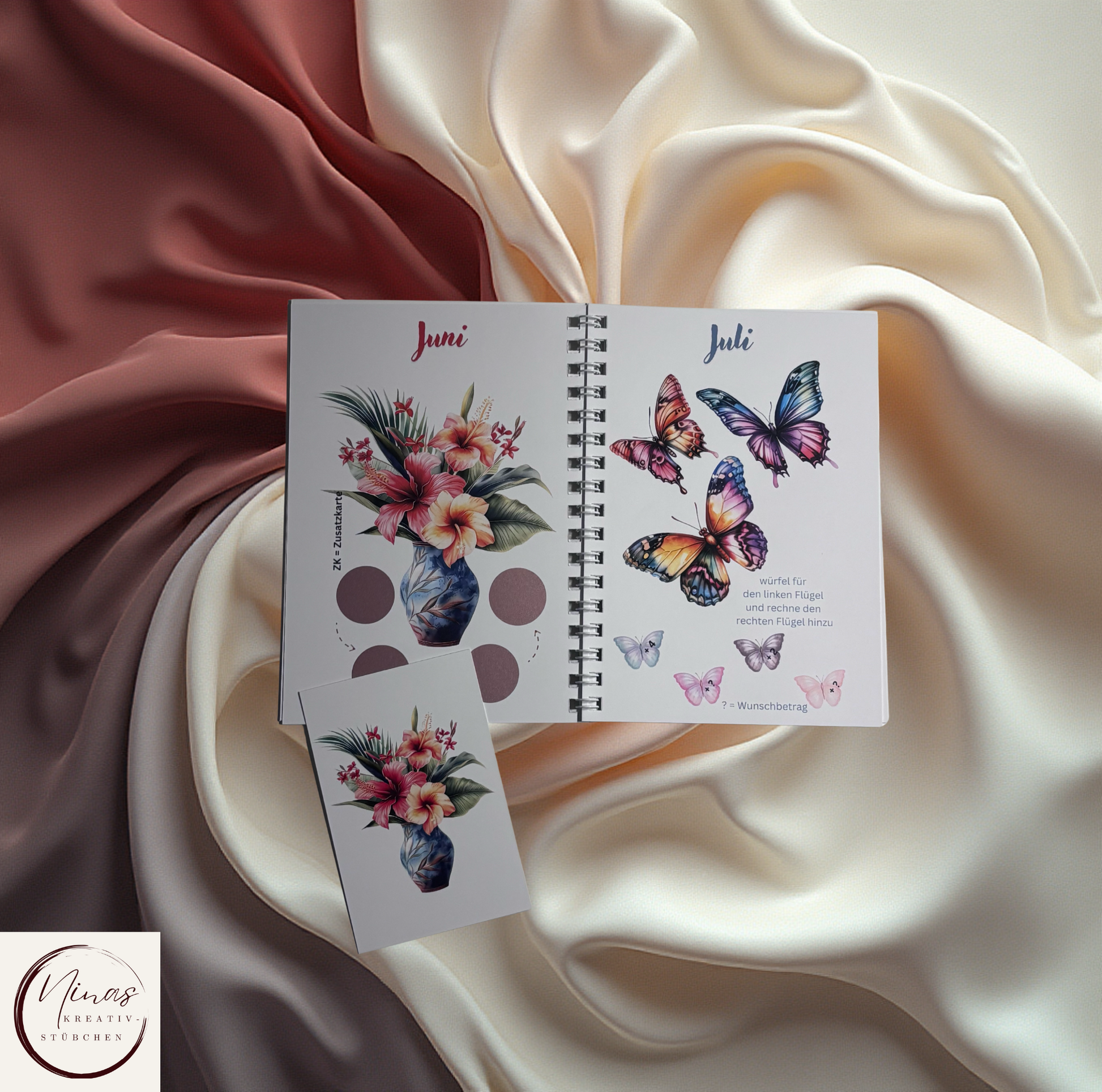 the Seasons I Jahreschallenge I die Jahreszeiten I A6 - Nina's Kreativstübchen