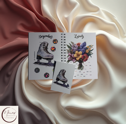 the Seasons I Jahreschallenge I die Jahreszeiten I A6 - Nina's Kreativstübchen