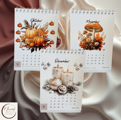 Tischkalender 2026 I Jahreskalender 2026 I Ausverkauf - Nina's Kreativstübchen
