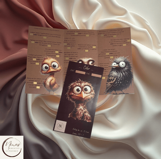 Türchen Nr. 13 I ...Oder... I A6 I 3er Klappkarte - Nina's Kreativstübchen