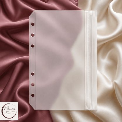 Umschlag A6 Binder– Double frosty Hüllen für Dein Budget-System - Nina's Kreativstübchen