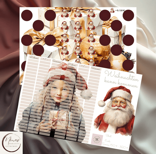 Weihnachten kann kommen I A6 I 3er Klappkarte - Nina's Kreativstübchen