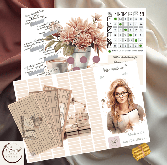 Wer weiß es ? I A6 I Bundle I Set I 3er Klappkarte - Nina's Kreativstübchen