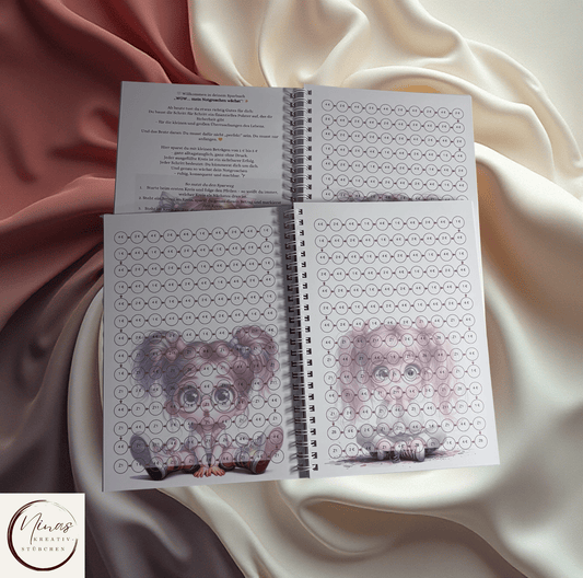 WOW mein Notgroschen wächst um 5000 Euro I 5000 Euro I 5000 € I A5 I 64 Seiten I Sparbuch - Nina's Kreativstübchen